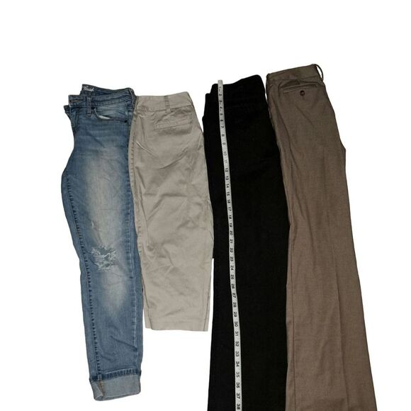 BUNDLE SALE!! 9 Pairs of FABULOUS Sz 6 pants Lucy-AnnTaylor-Gap-Eddie Bauer - Picture 4 of 5